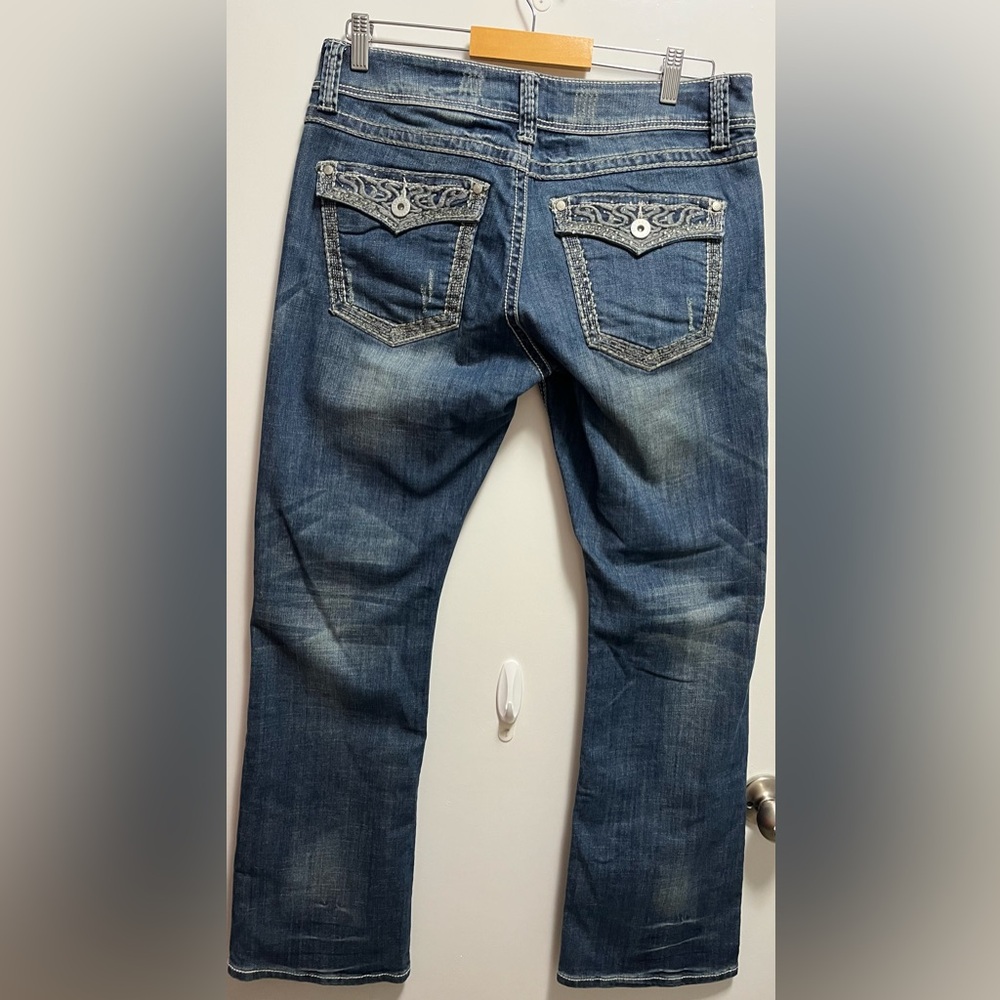 Stetson Womens Hollywood Bootcut Jeans Size 14 - Picture 9 of 10